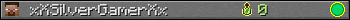 xXSilverGamerXx userbar 350x20