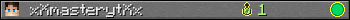 xXmasterytXx userbar 350x20