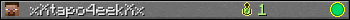 xXtapo4eekXx userbar 350x20