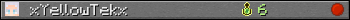 xYellowTekx userbar 350x20