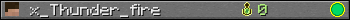 x_Thunder_fire userbar 350x20