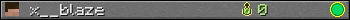 x__blaze userbar 350x20