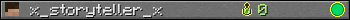 x_storyteller_x userbar 350x20