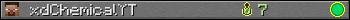 xdChemicalYT userbar 350x20