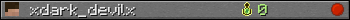 xdark_devilx userbar 350x20