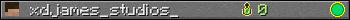 xdjames_studios_ userbar 350x20