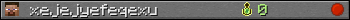xejejyefeqexu userbar 350x20