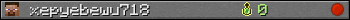 xepyebewu718 userbar 350x20