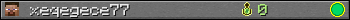 xeqegece77 userbar 350x20