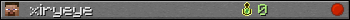 xiryeye userbar 350x20