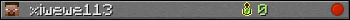 xiwewe113 userbar 350x20
