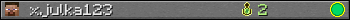 xjulka123 userbar 350x20