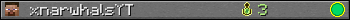 xnarwhalsYT userbar 350x20