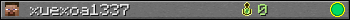 xuexoa1337 userbar 350x20