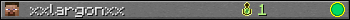 xxlargonxx userbar 350x20