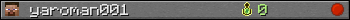 yaroman001 userbar 350x20