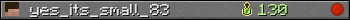 yes_its_small_83 userbar 350x20