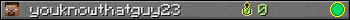 Юзербар 350x20 для youknowthatguy23
