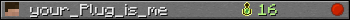 your_Plug_is_me userbar 350x20