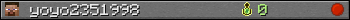 yoyo2351998 userbar 350x20
