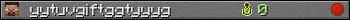 yytuvgiftggtyyyg userbar 350x20