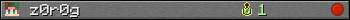 z0r0g userbar 350x20