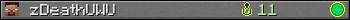 zDeathUWU userbar 350x20