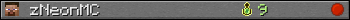 zNeonMC userbar 350x20