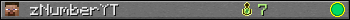 zNumberYT userbar 350x20