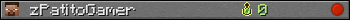 zPatitoGamer userbar 350x20