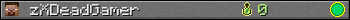 zXDeadGamer userbar 350x20