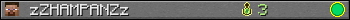 zZHAMPANZz userbar 350x20