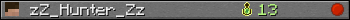 zZ_Hunter_Zz userbar 350x20