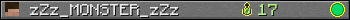 zZz_MONSTER_zZz userbar 350x20