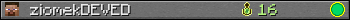 ziomekDEVED userbar 350x20