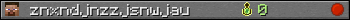 znxndjnzzjsnwjau userbar 350x20