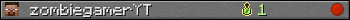 zombiegamerYT userbar 350x20