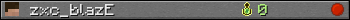 zxc_blazE userbar 350x20