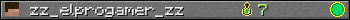 zz_elprogamer_zz userbar 350x20