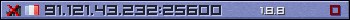 Userbar lila 350x20 für den Server 91.121.43.232:25600