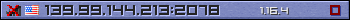 Userbar lila 350x20 für den Server 139.99.144.213:2078