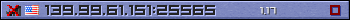 Userbar lila 350x20 für den Server 139.99.61.151:25565