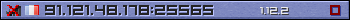 Userbar lila 350x20 für den Server 91.121.48.178:25565