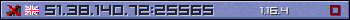 Userbar lila 350x20 für den Server 51.38.140.72:25565