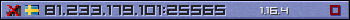 Userbar purple 350x20 for 81.233.179.101:25565
