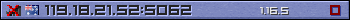 Userbar lila 350x20 für den Server 119.18.21.52:5062