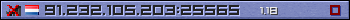 Userbar lila 350x20 für den Server 91.232.105.203:25565