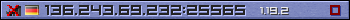 Userbar purple 350x20 for 136.243.69.232:25565