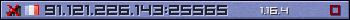 Userbar purple 350x20 for 91.121.226.143:25565