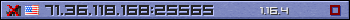 Userbar lila 350x20 für den Server 71.36.118.168:25565